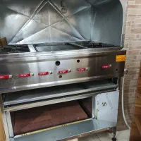 فرگاز چهار شعله و یخچال فریزر  قابل تنظیم|اجاق گاز و لوازم برقی پخت‌وپز|فسا, |دیوار