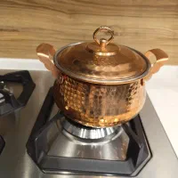 قابلمه مسی کاملا نو و استفاده نشده