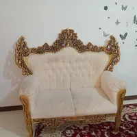 مبل ۷ نفره با اینه شمدان فروشی
