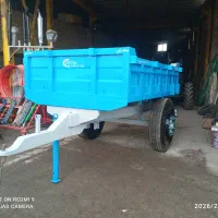 تریلی دو چرخ لاستیک اتوبوسی ۶تن تراکتوری