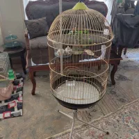 قفس پرنده بزرگ به همراه پایه