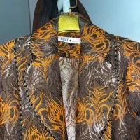 مانتو پارچه ژاکارد