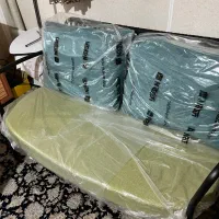 مبلمان ۴ نفره فلزی و بسیار شیک|مبلمان خانگی و میز عسلی|رشت, گلسار|دیوار