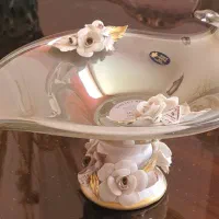 یک جفت گنجه و سرویس پذیرایی کریستال ایتالیایی|ظروف سرو و پذیرایی|مشهد, استاد یوسفی (شهرک غرب)|دیوار