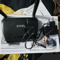 مودم به همراه روتر اینترنت زایکسل