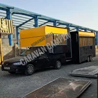 فروش لباس زنانه مانتو در مغازه سیار فست فود سیار|لباس|تهران, آذری|دیوار