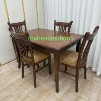 نهارخوری چوب راش|میز و صندلی غذاخوری|قم, شاه ابراهیم|دیوار