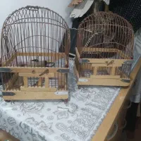 قفس دست بافت قدیمی