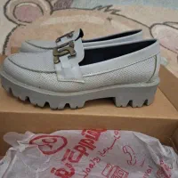 کفش طوسی زنانه