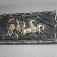 تابلوپلی استر دختراسب سوار