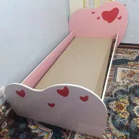 تخت خواب و بوفه ساخته شده با تشک|تخت و سرویس خواب|دوگنبدان, |دیوار