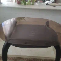 میز ناهارخوری شیشه ای