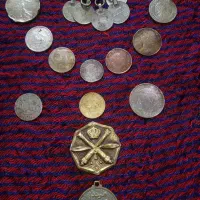 سکه قدیمی|کلکسیون سکه، تمبر، اسکناس|مبارکه, |دیوار