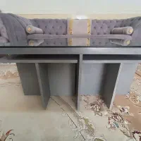 میز تی وی و میزجلو مبلی و۴تاگل میز طوسی جدید|مبلمان خانگی و میز عسلی|رامهرمز, |دیوار