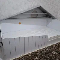 تخت آشیانه کودک و نوجوان سنا چوب|تخت و سرویس خواب|کرمانشاه, |دیوار