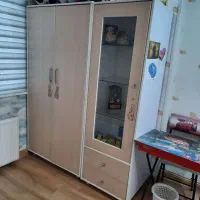 تخت خواب کودک،تشک ،کمد و بوفه|تخت و سرویس خواب|گرگان, |دیوار