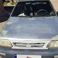 پراید 131 مدل 86 رنگ نقرهای