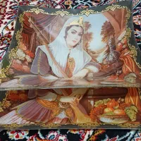 کاسه و بشقاب بزرگ میوه خوری طرح لیلی|ظروف سرو و پذیرایی|اصفهان, بوستان آینه خانه|دیوار