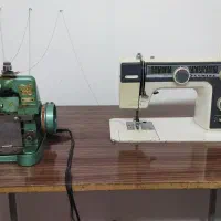 فروشی چرخ ژانومه و سردوز سه نخ پروانه ب همراه میز