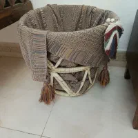 سبد حصیری فانتزی