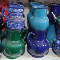 کارهای متنوع سفالی|صنایع دستی و سایر لوازم تزئینی|قم, چهل درخت|دیوار