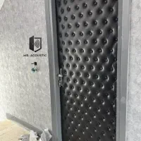 لمسه و آکوستیک درب،صداگیری و عایق چرمی ،درب ضد صدا