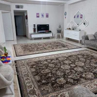 فروش دو تخته فرش ۹متری ۱۰۰۰شانه طرح دست‌باف کاشان