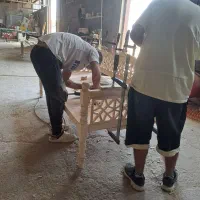 تخت سنتی گره چینی|مبلمان خانگی و میز عسلی|تفرش, |دیوار