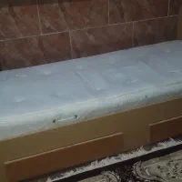 تخت خواب نوجوان با تشک|تخت و سرویس خواب|رامهرمز, |دیوار