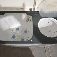 ماشین لباسشویی دوقلو 9/5 کیلوگرم|ماشین لباسشویی و خشککن لباس|قائمشهر, |دیوار