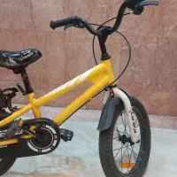 دوچرخه قناری سایز ۱۶ درحد نو