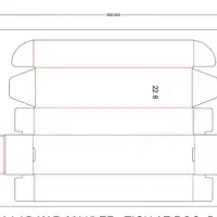 طراحی انواع خط تیغ جعبه ایندربرد و لمینتی و لیبل