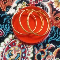 النگو طلا دخترانه در حد نو