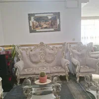 ویترین و مبل با میز تلویزیون|مبلمان خانگی و میز عسلی|ورامین, شهرک مدرس|دیوار