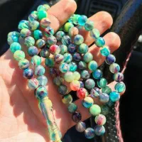 تسبیح کهربا پرچمی