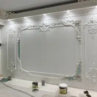 تزئینات داخلی نقاشی ابزار پیش ساخته شبانه روزی|خدمات پیشه و مهارت|اردبیل, |دیوار