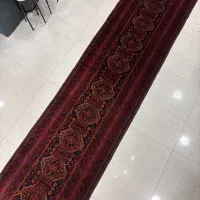 کناره دستباف خوشرنگ و ظریف‌بافت