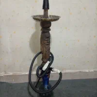 قلیان چوبی طرح دار