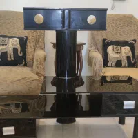 میز تلویزیون شیشه ای Archelik