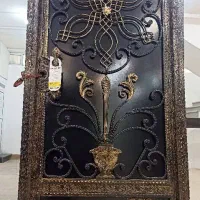 درب فرفورژه حیاطی مقاوم|مصالح و تجهیزات ساختمان|تالش, تالش|دیوار