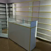 دکور ام دی اف نورپردازی شده مغازه|بوفه، ویترین، کنسول|شیراز, معالی‌آباد|دیوار