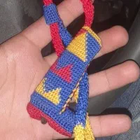 آویز و جافندکی زندان بافت کار دست آنتیک