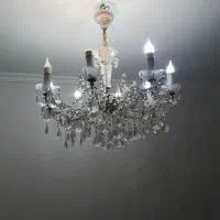 لوستر کریستالی اتریش ۴ عدد|لوستر و چراغ آویز|تبریز, |دیوار