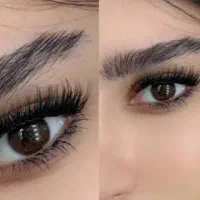 کاشت هیدن مژه لیفت لمینت ابرو و مژه