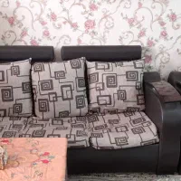 مبل هفت نفره چرم شیک