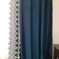 ۲عدد پرده یک عدد والان|پرده، رانر، رومیزی|تهران, افسریه جنوبی|دیوار