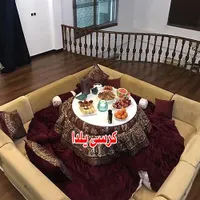 چوب میز کرسی تاشو جلو مبلی عسلی|مبلمان خانگی و میز عسلی|تهران, آجودانیه|دیوار