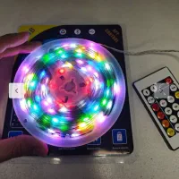 ریسه RGB.       ولت ۵|ریسه و چراغ تزئینی|مشهد, تربیت (صدف)|دیوار