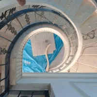 پله گرد چوبی نرده پارمیس پله معلق، کاور پله دوبلکس|مصالح و تجهیزات ساختمان|مشهد, کشاورز|دیوار