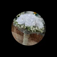 دسته گل عروس زیبا